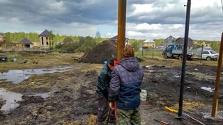 Заказать монтаж винтовых свай в Богородицк - цена под ключ с доставкой от 1902 шт