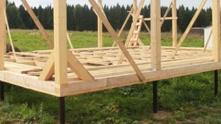 Сарай на винтовых сваях или хозблок на сваях Богородицк цена от 2588 руб. / шт.